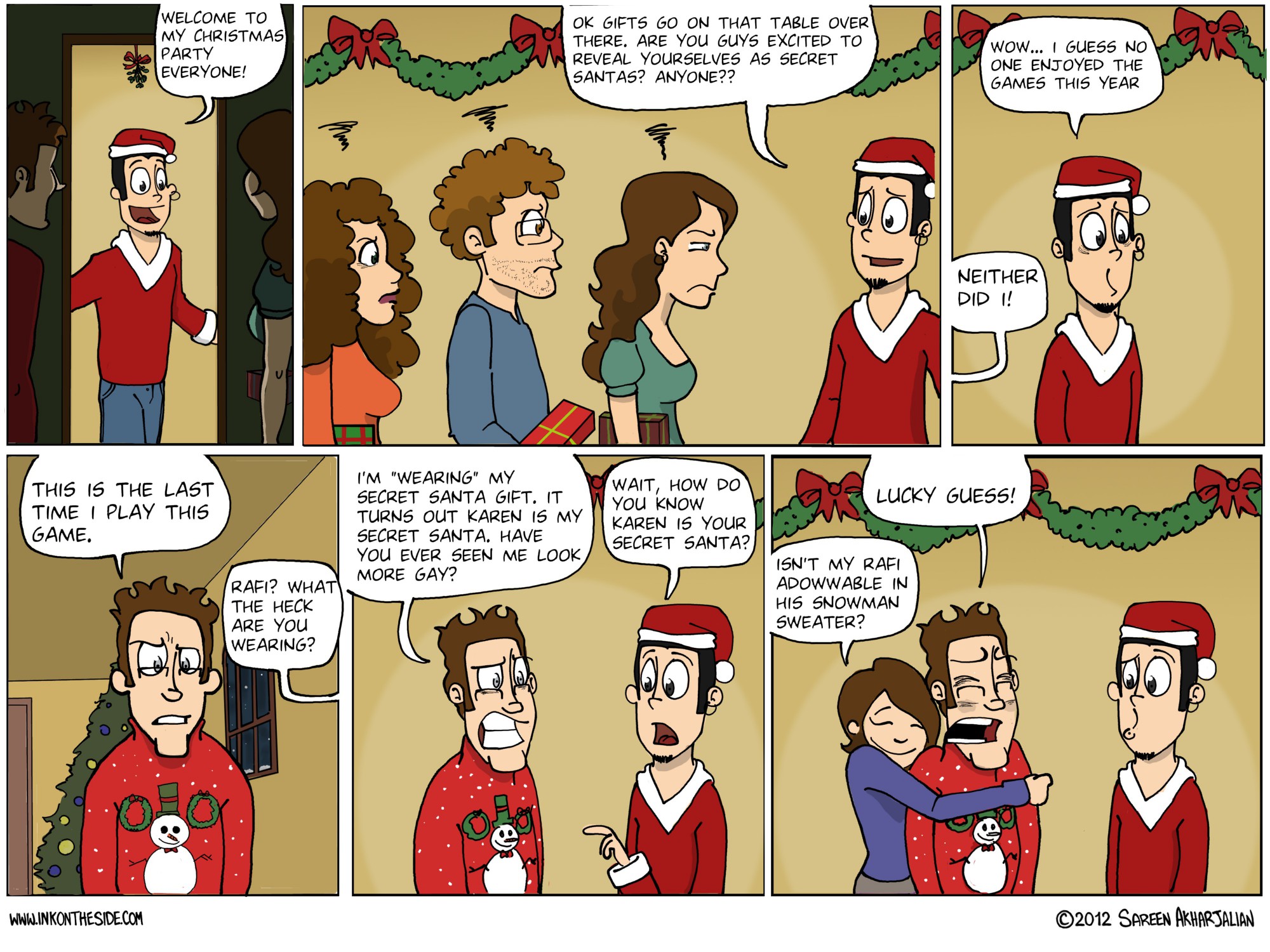 Ink On The Side - Secret Santa Part 3